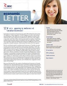 Economic Letter bdcletter